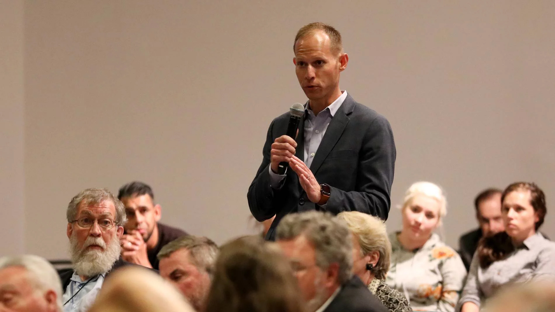 Jared Wellman at the Executive Committee's September 21 meeting in Nashville.