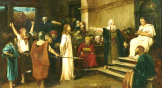 Christ Before Pilate, Mihaly Munkacsy (1880)