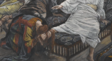 《抹大拉的香膏》（Le parfum de Madeleine），詹姆斯·蒂索（James Tissot）作，1886-1894年。