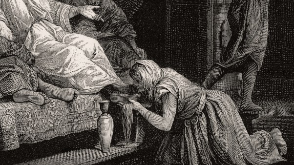 亚历山大·比达的《耶稣受膏图》